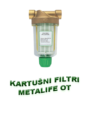Kartu�ni filtri Metalife serije OT